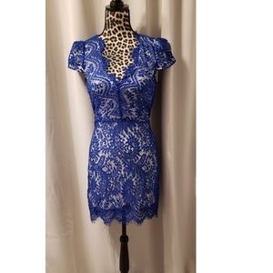 2 for $25! Royal blue lacey dress